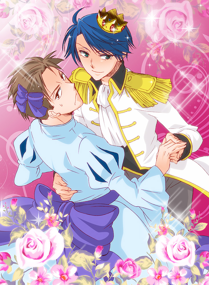 kashima yuu and hori masayuki (gekkan shoujo nozaki-kun) drawn by takehide