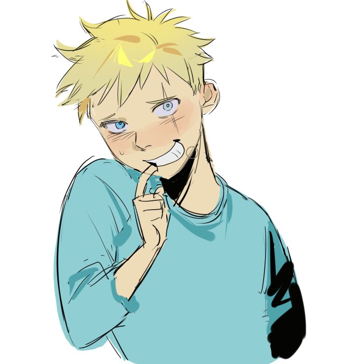 butters stotch (south park) drawn by kugai697139