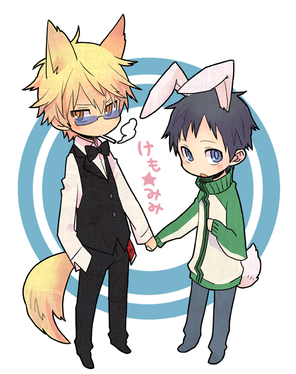 heiwajima shizuo and ryuugamine mikado (durarara!!) drawn by ayao77