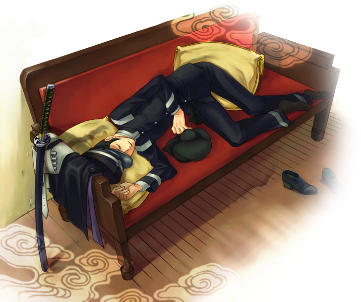 kuzunoha raidou and gouto (shin megami tensei and 2 more) drawn by raizou