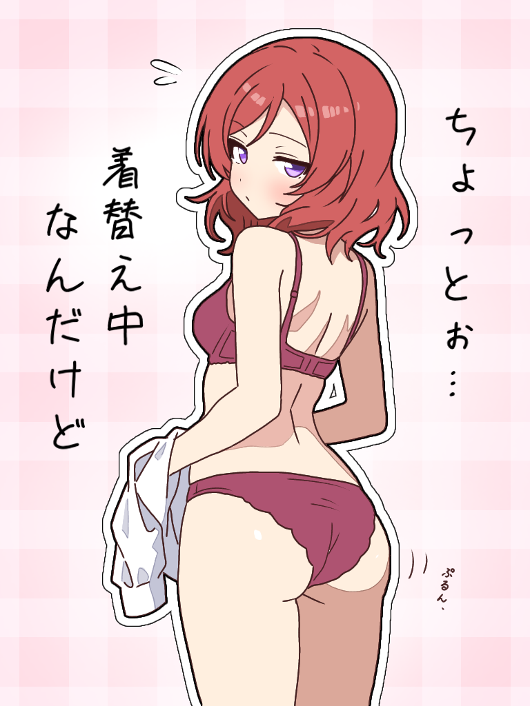 nishikino maki (love live! and 1 more) drawn by mukiryoku_bato