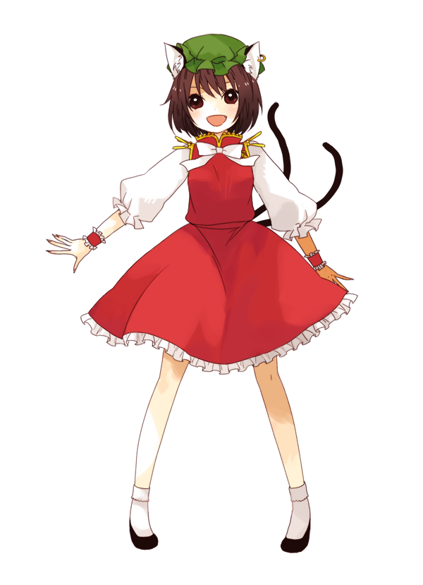 chen (touhou) drawn by katagiri_(mighty_swing)