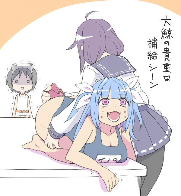 i-19, taigei, maru-yu, and sora (kantai collection) drawn by chameleon_(ryokucha_combo)