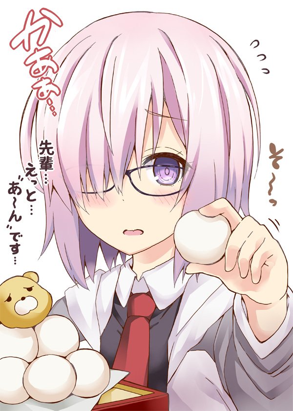 mash kyrielight (fate and 1 more) drawn by rioshi