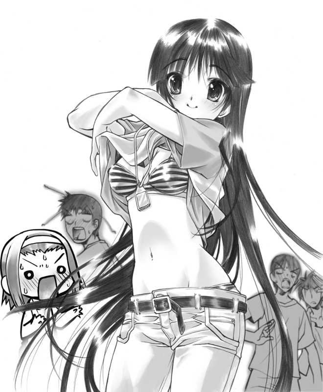 akiyama mio and tainaka ritsu (k-on!) drawn by senomoto_hisashi