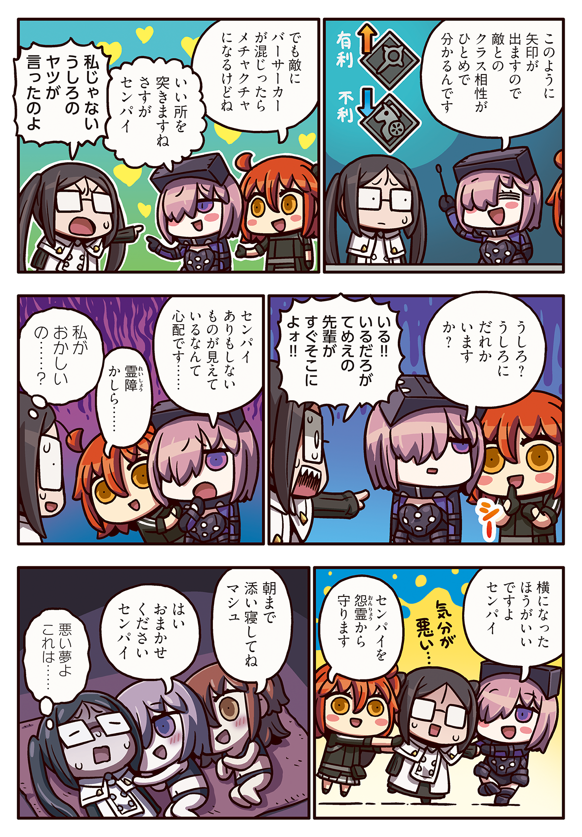 Mash Kyrielight Fujimaru Ritsuka And Akuta Hinako Fate And 1 More Drawn By Riyo Lyomsnpmp Danbooru