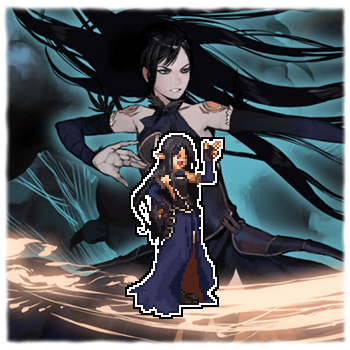 female mage and shanoa (dungeon and fighter and 2 more) drawn by benya