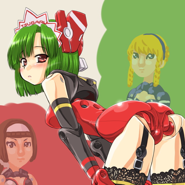 hishimiya tsugaru, benio, and xiphos (bemani and 2 more) drawn by dd_(ijigendd)