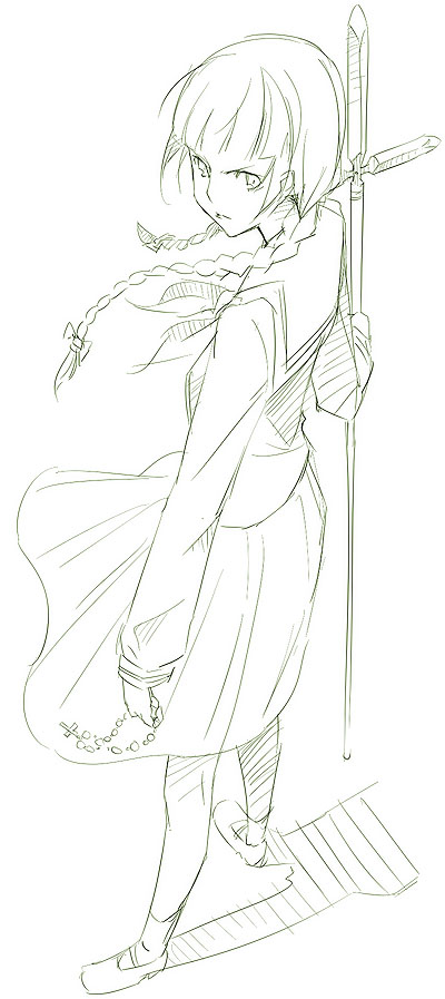 shimazu yoshino (maria-sama ga miteru) drawn by kyo_(kuroichigo)