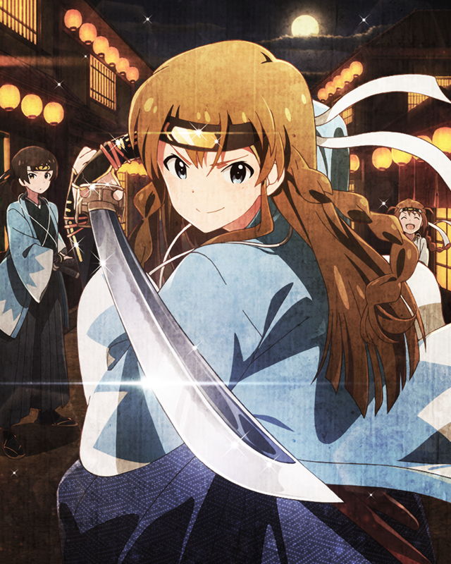 kitazawa shiho, kousaka umi, and baba konomi (idolmaster and 1 more)