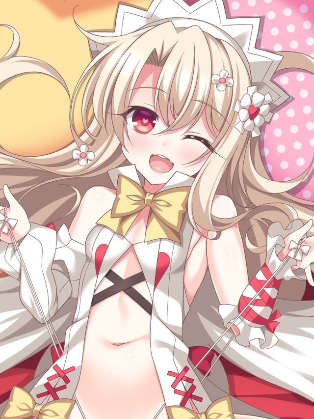 illyasviel von einzbern (fate and 2 more) drawn by aoi_masami