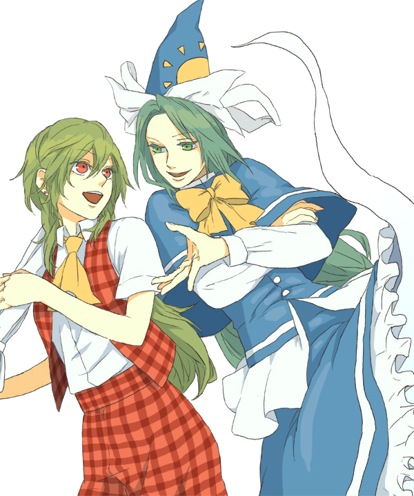 kazami yuuka and mima (touhou) drawn by hiramoto_(shir_gn_9)