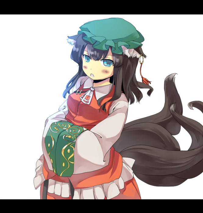 yakumo ran and chen (touhou) drawn by garnet