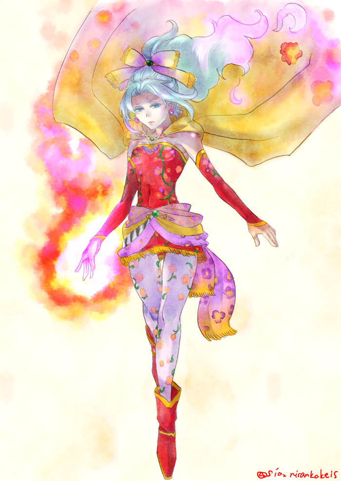 terra branford (final fantasy and 1 more) drawn by sio2_(nisankakeiso)