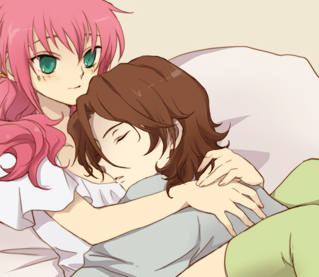 feldt grace and lockon stratos (gundam and 1 more) drawn by plum_(arch)