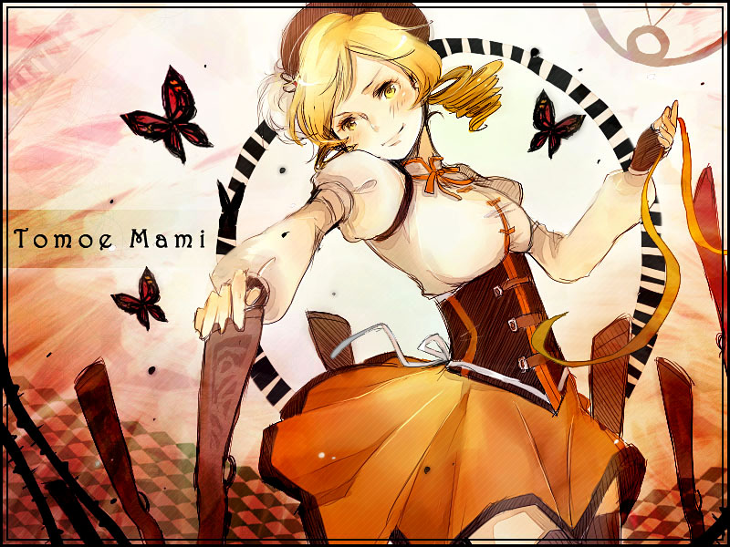 tomoe mami (mahou shoujo madoka magica) drawn by non_jasmine