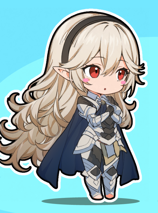 female corrin (fire emblem and 1 more) drawn by kakk_e