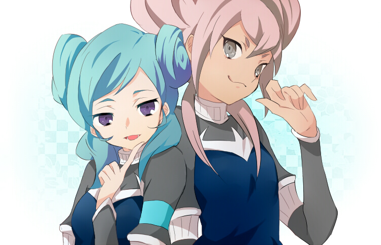 beta and orca (inazuma eleven and 2 more) drawn by minamino_(vk29710)