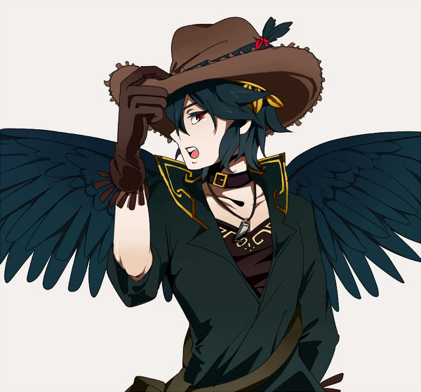 dark pit (kid icarus and 1 more) drawn by haniwa_(hnw)