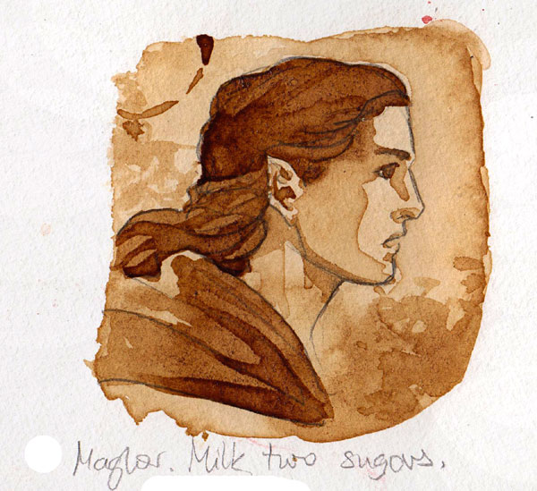 maglor (tolkien's legendarium and 1 more) drawn by jenny_dolfen