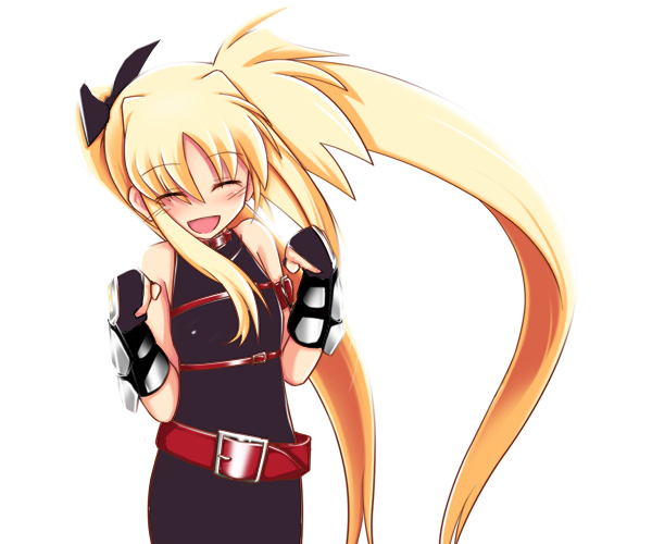fate testarossa (lyrical nanoha and 2 more) drawn by namuru