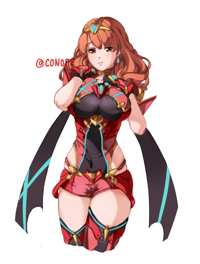 pyra and celica (fire emblem and 3 more) drawn by conope