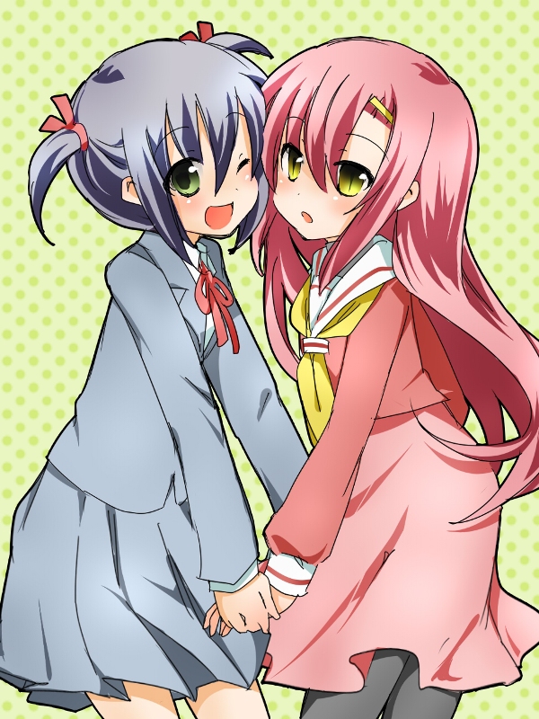 katsura hinagiku and nishizawa ayumu (hayate no gotoku!) drawn by shacttainw