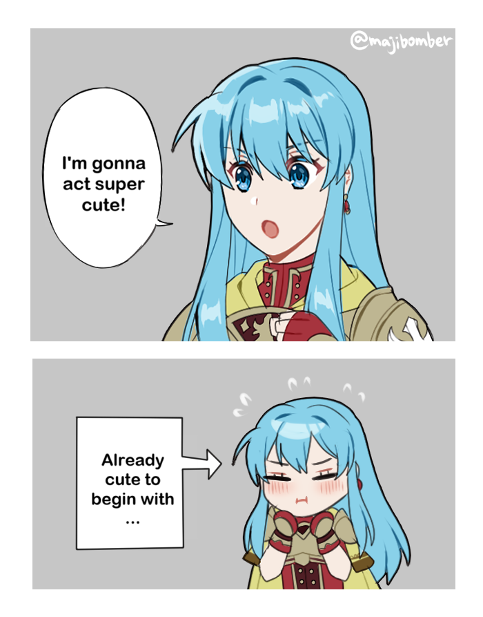 eirika (fire emblem and 1 more) drawn by maji_(majibomber)