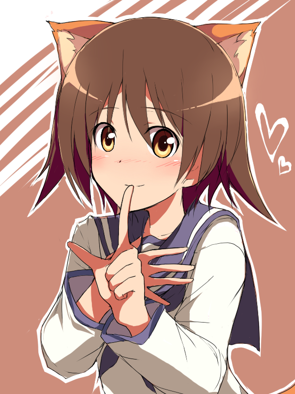 miyafuji yoshika (world witches series and 1 more) drawn by suisen_toire_(moko924)