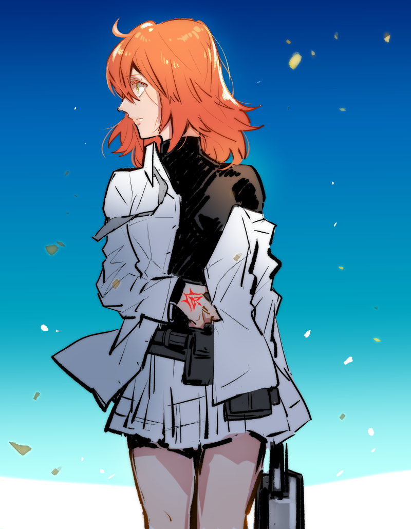 fujimaru ritsuka (fate and 1 more) drawn by miyasemao