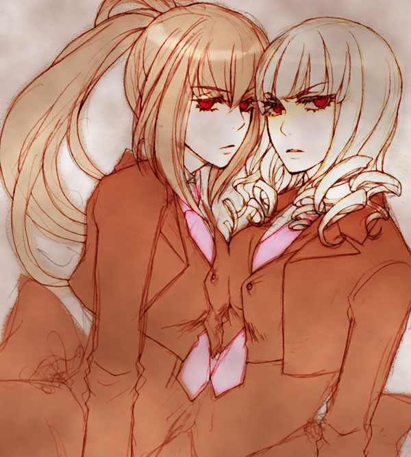 belphegor and satan (umineko no naku koro ni) drawn by inao_(roc-ca)
