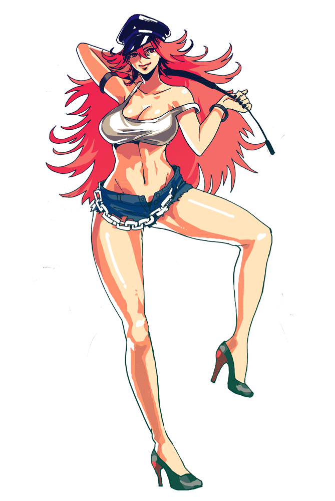 poison (street fighter and 1 more) drawn by okada_(hoooojicha)