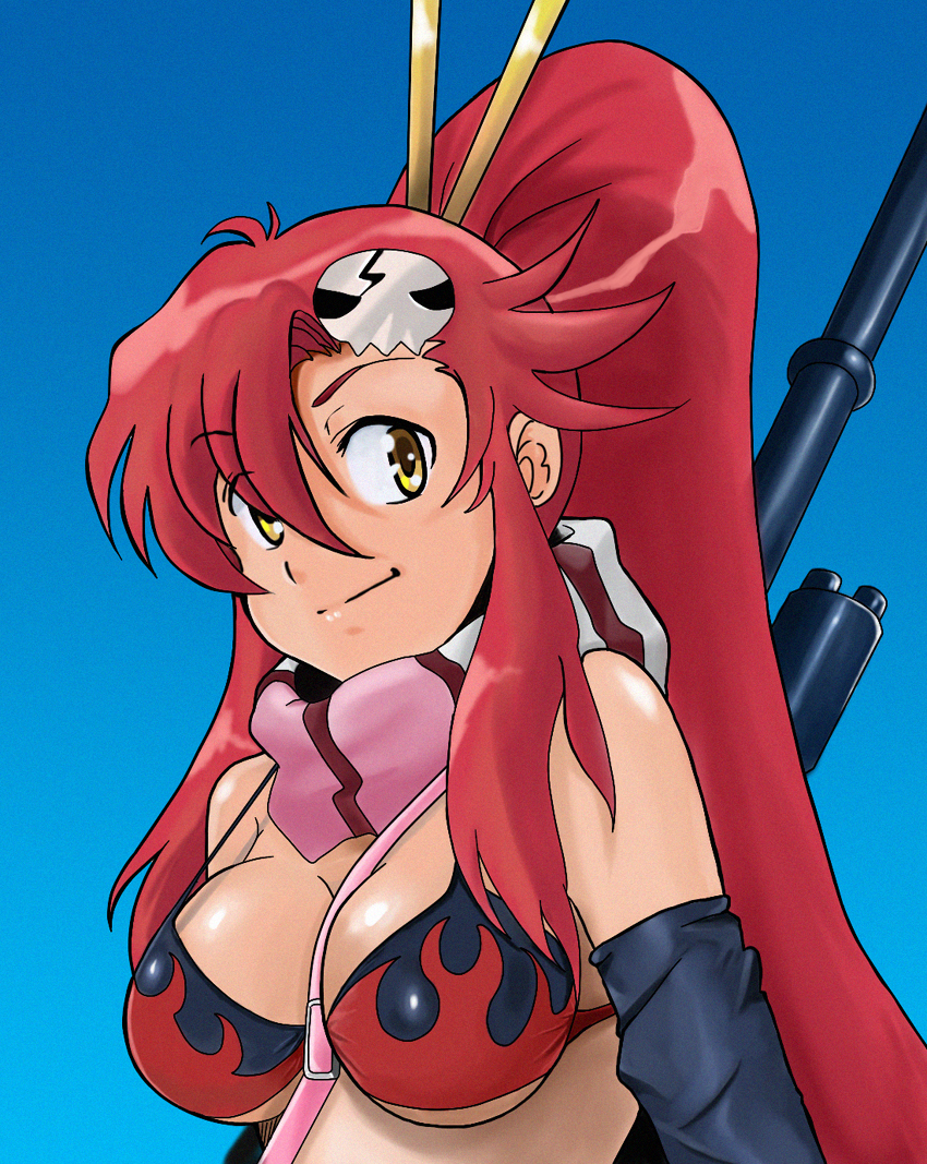 yoko littner (tengen toppa gurren lagann) drawn by kanai_makoto_(kanaman7)