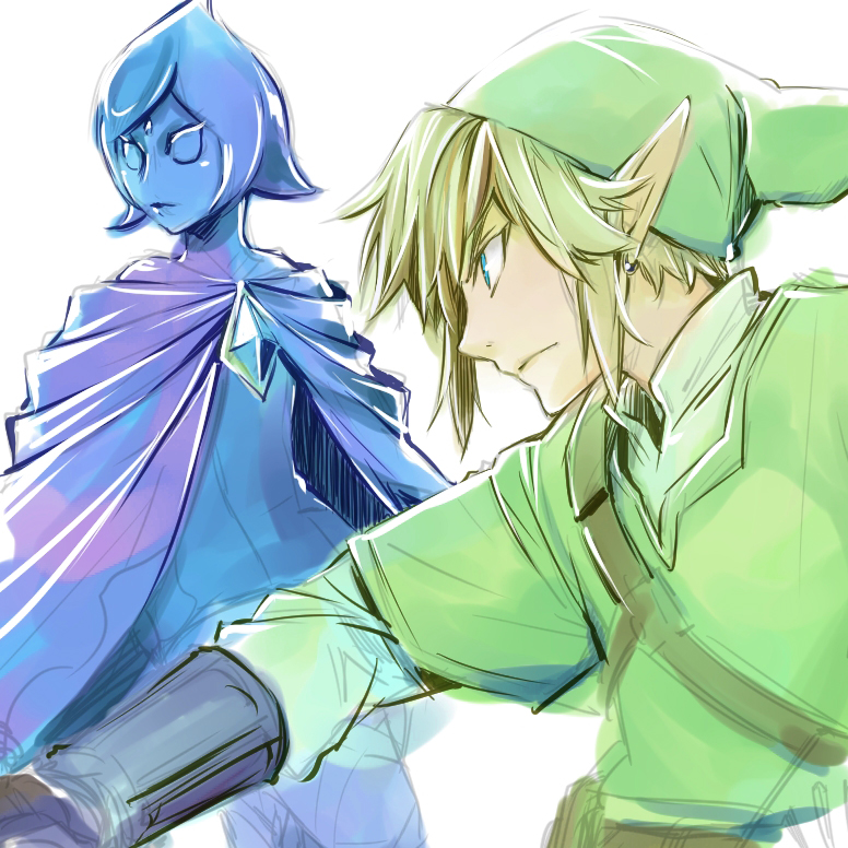 link and fi (the legend of zelda and 1 more) drawn by nonosaki