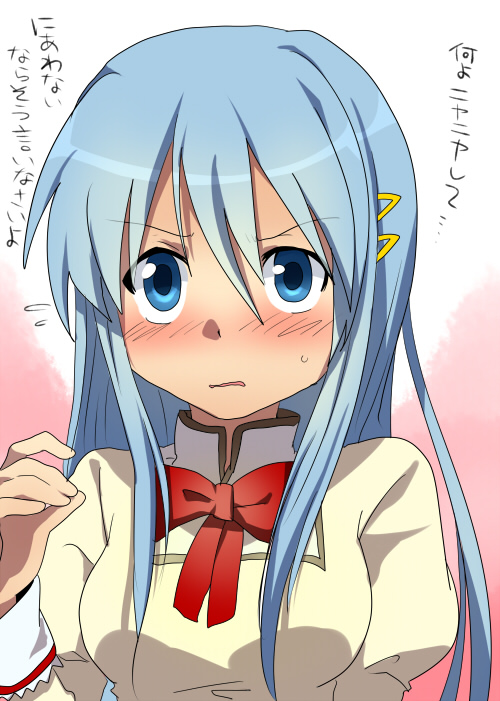 miki sayaka (mahou shoujo madoka magica) drawn by marimo_danshaku