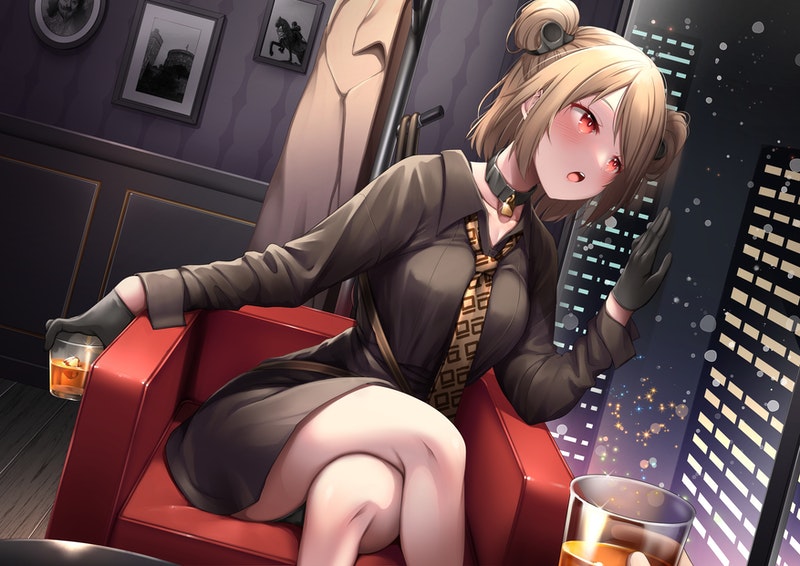 p90 (girls' frontline) drawn by yaosera