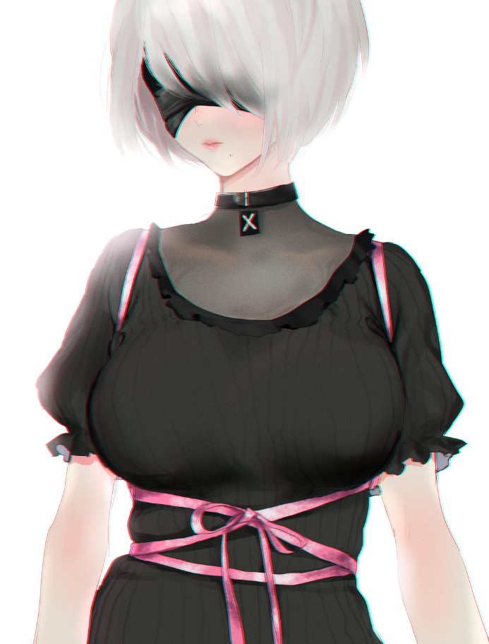 2b (nier and 1 more) drawn by mellow_rag