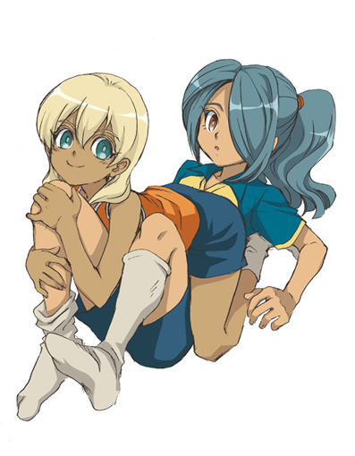 kazemaru ichirouta and miyasaka ryou (inazuma eleven) drawn by bek0