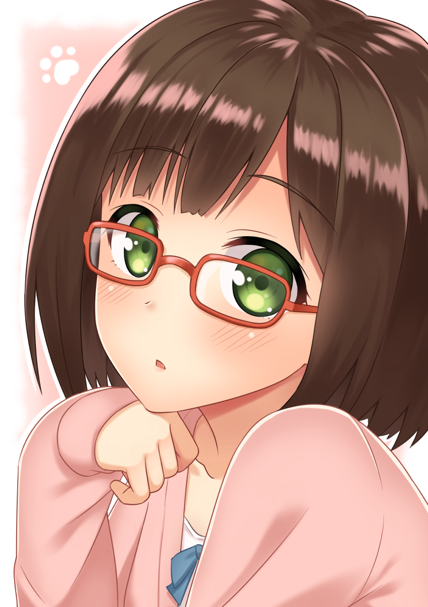 maekawa miku (idolmaster and 1 more) drawn by kurisu-kun