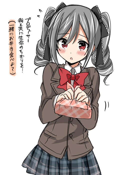 kanzaki ranko (idolmaster and 1 more) drawn by tsukudani_norio