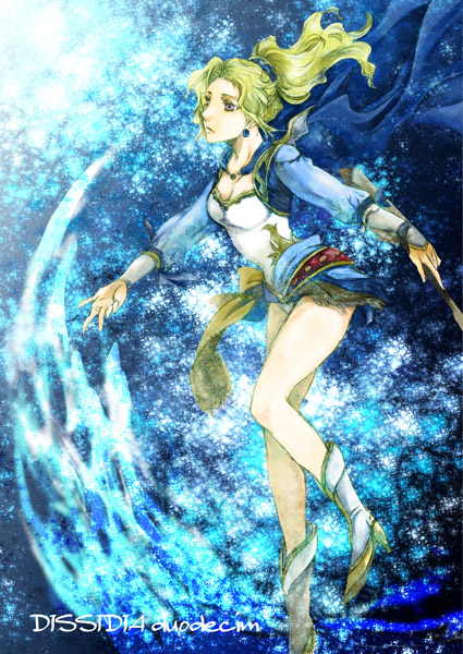 terra branford (final fantasy and 3 more) drawn by candle0213