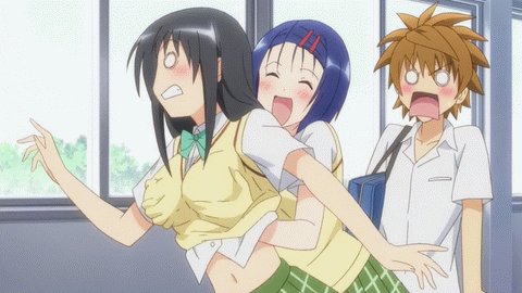 kotegawa yui, sairenji haruna, and yuuki rito (to love-ru)