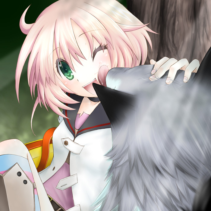 medic, medic 2, pet, and pet 3 (sekaiju no meikyuu and 1 more) drawn by minyo