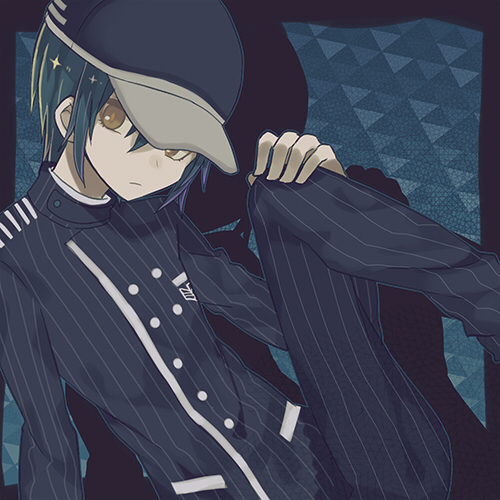 saihara shuichi (danganronpa and 1 more) drawn by miwasiba