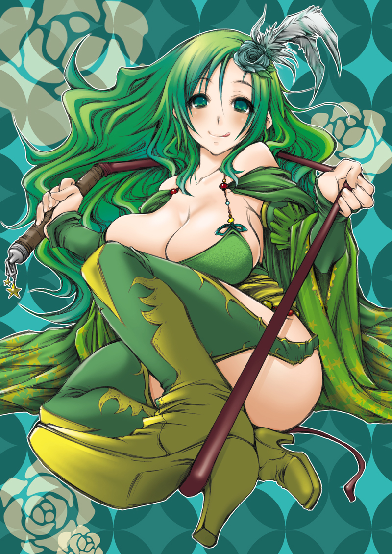 rydia (final fantasy and 1 more) drawn by hayami_osamu