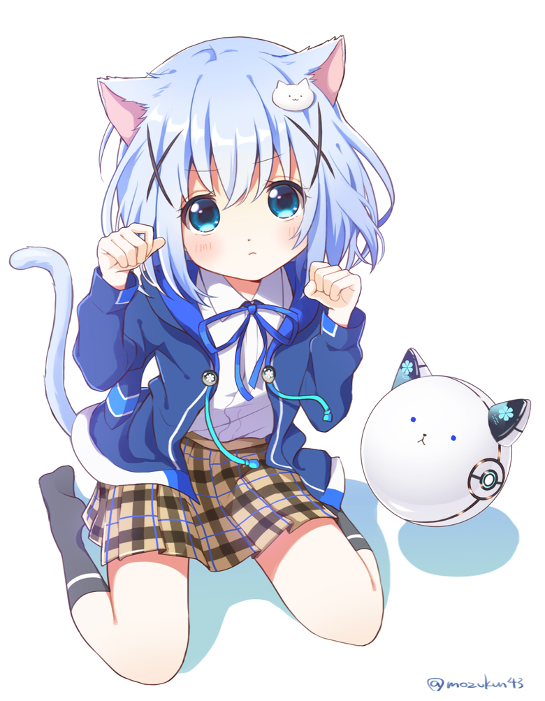 kafuu chino and tippy (gochuumon wa usagi desu ka? and 1 more) drawn by mozukun43