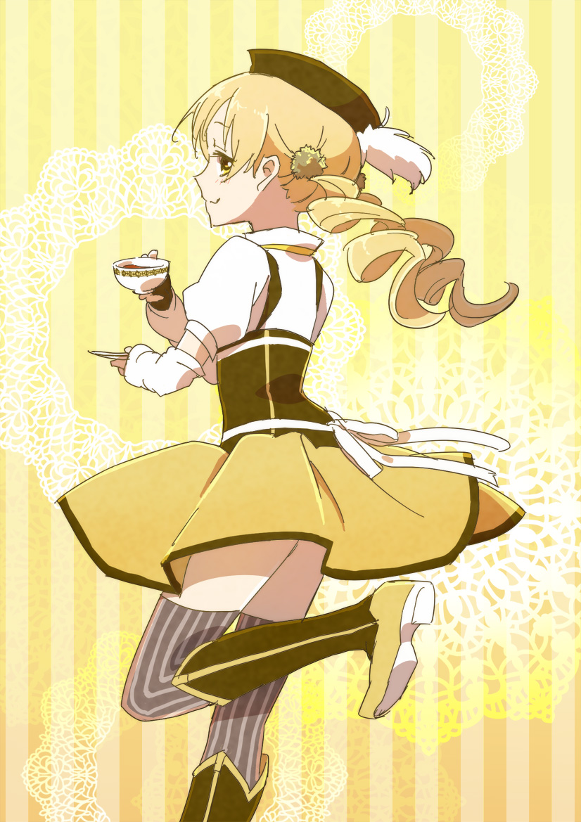 tomoe mami (mahou shoujo madoka magica) drawn by kanno_miiyu