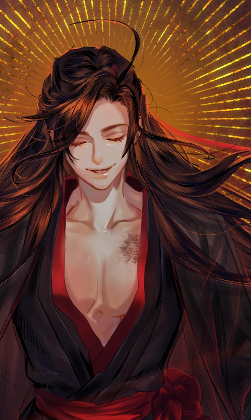 wei wuxian (modao zushi) drawn by niken_(niken_ouo)