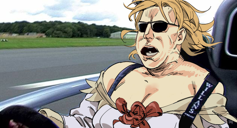 warspite and jeremy clarkson (kantai collection and 1 more) drawn by ruukii_drift