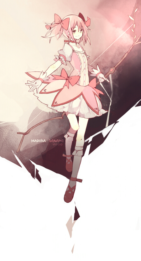 kaname madoka (mahou shoujo madoka magica) drawn by yuzi_0116